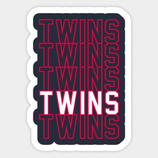 TWINS Sticker